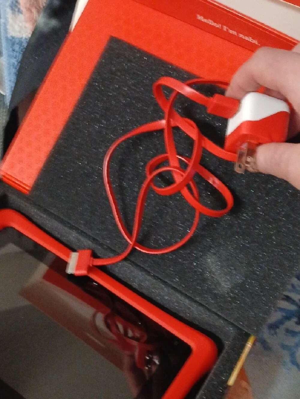 Nabi Tablet with Protective Red Case - Brand Unspecified